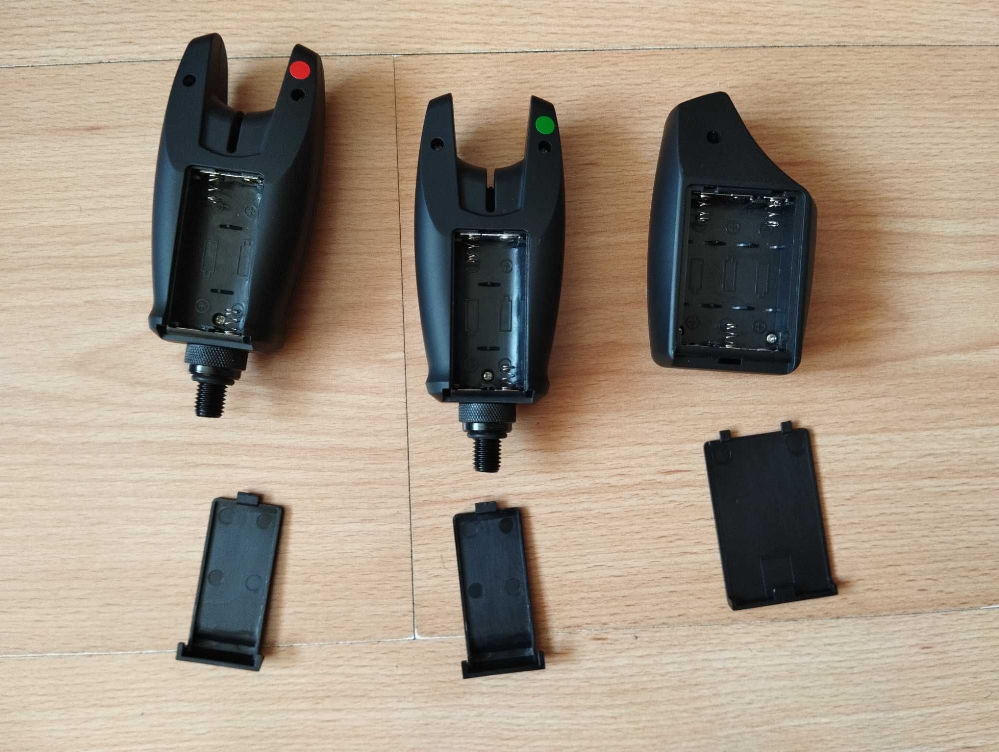 Elektroniczny sygnalizator brań 2+1 centralka HIRISI S5 na baterie AAA