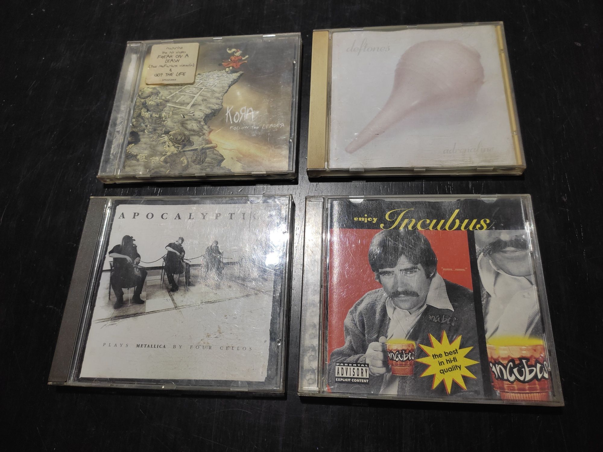 CD 's Korn Deftones Incubus Apocalyptica