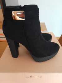 Botas de salto alto Preto nº 37