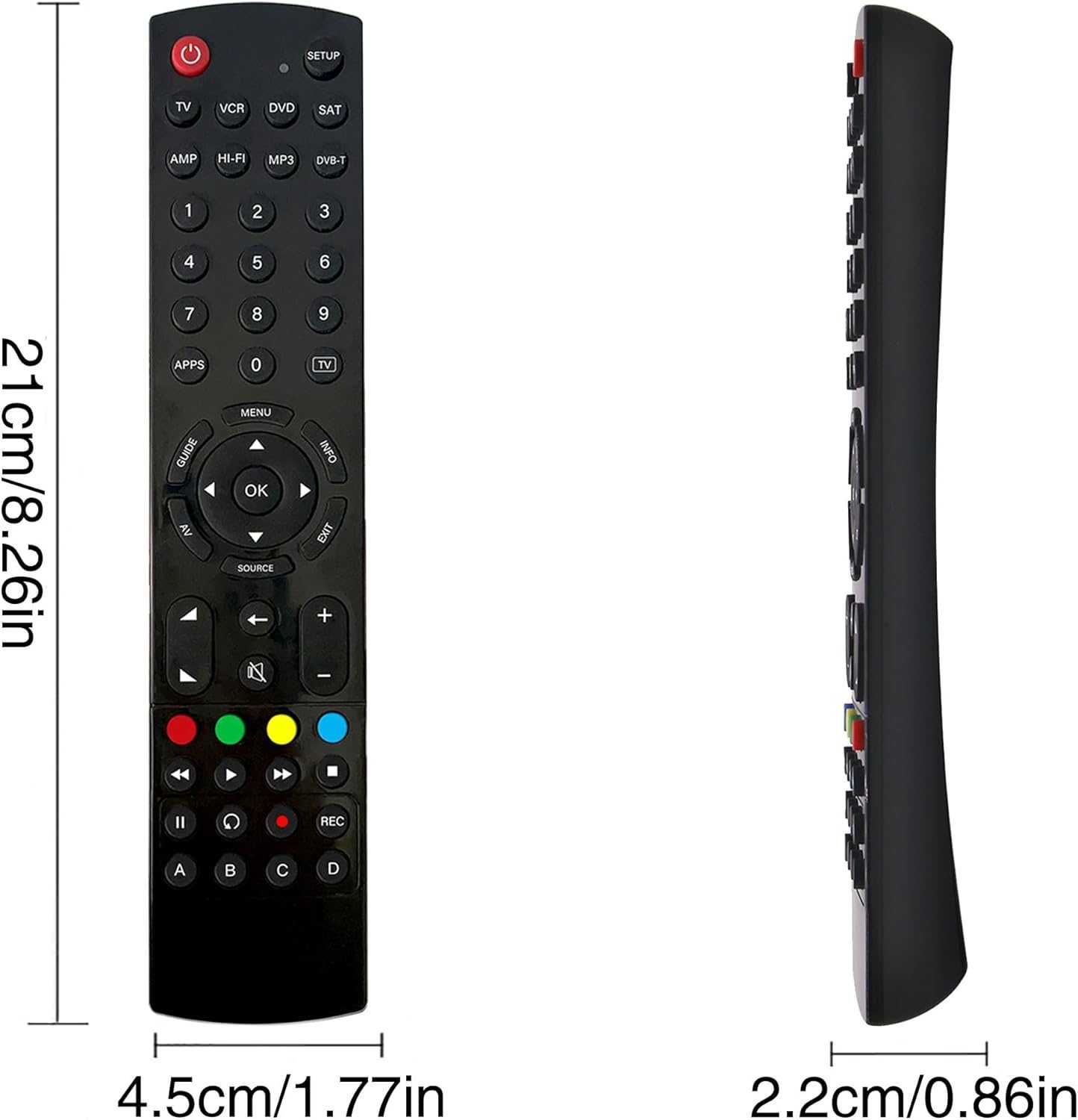 Pilot zamiennik do Samsung/LG/Sony/Panasonic/Toshiba/Philips/TCL/Smart