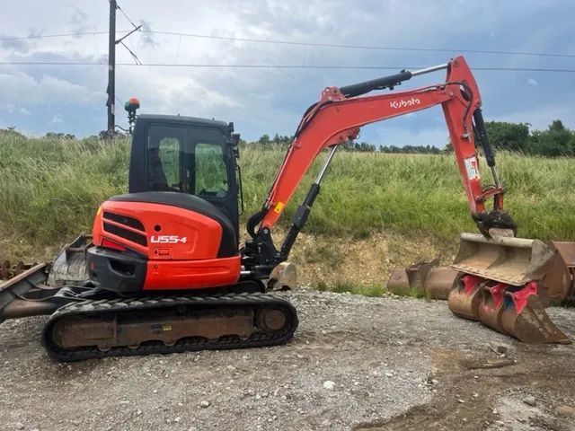 Kubota U55-4  Koparka gąsienicowa Kubota U55-4 2016r Cena Netto 120000PLN