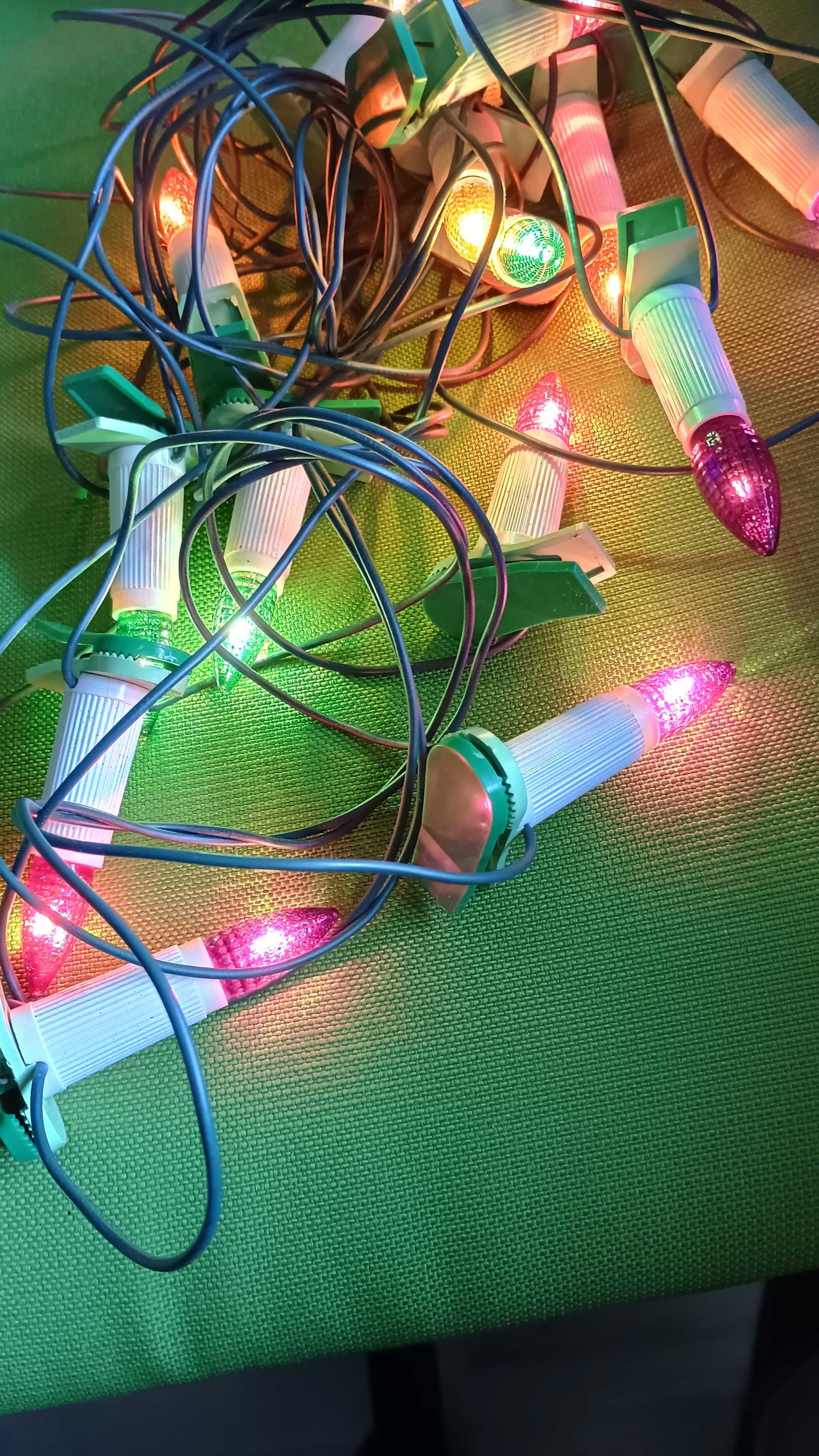 Lampki choinkowe zPRL