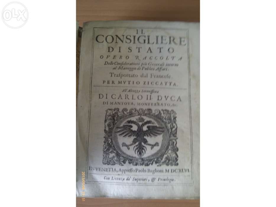 Livro de direito publicado em 1646