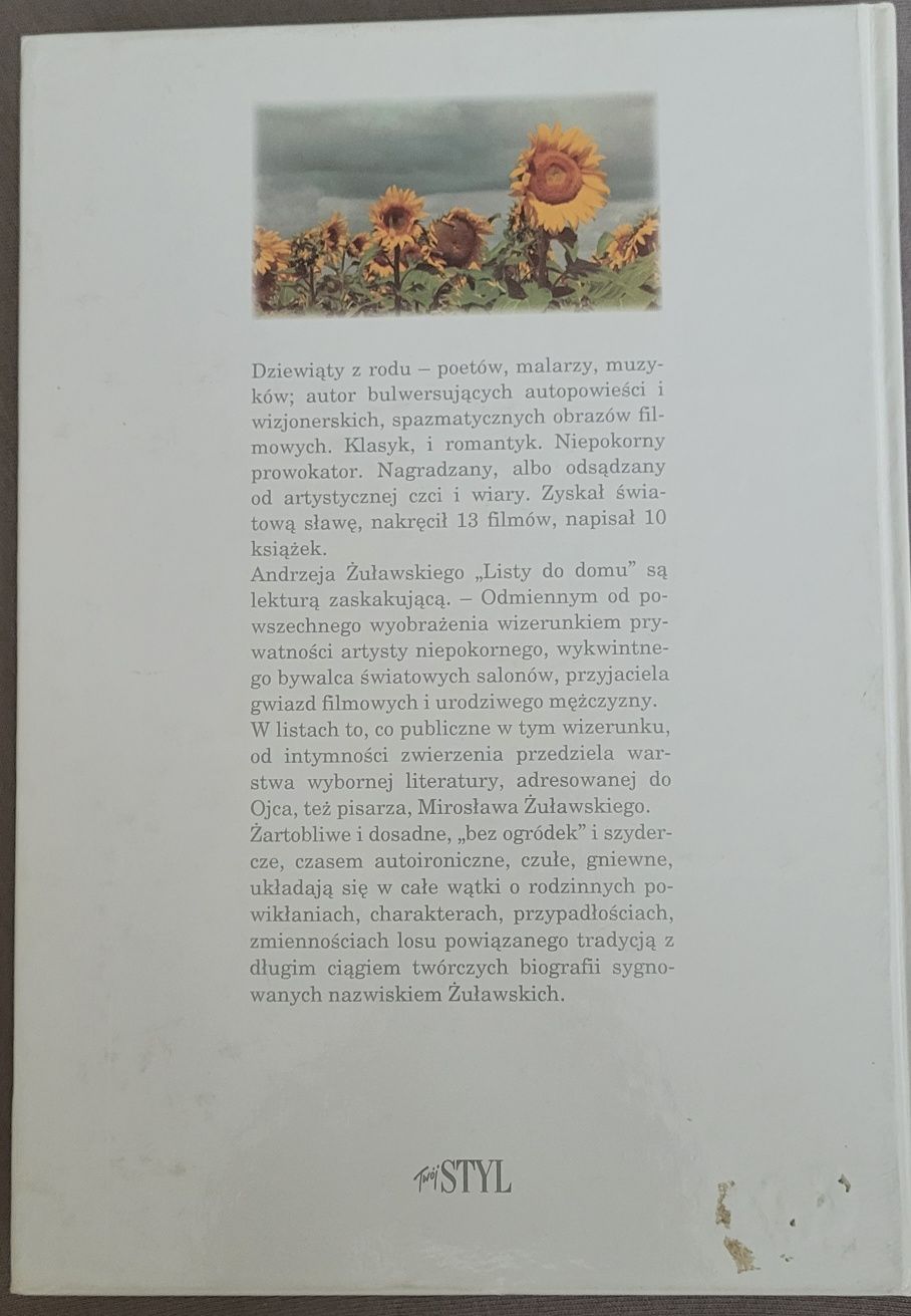 Andrzej Żuławski Listy do domu