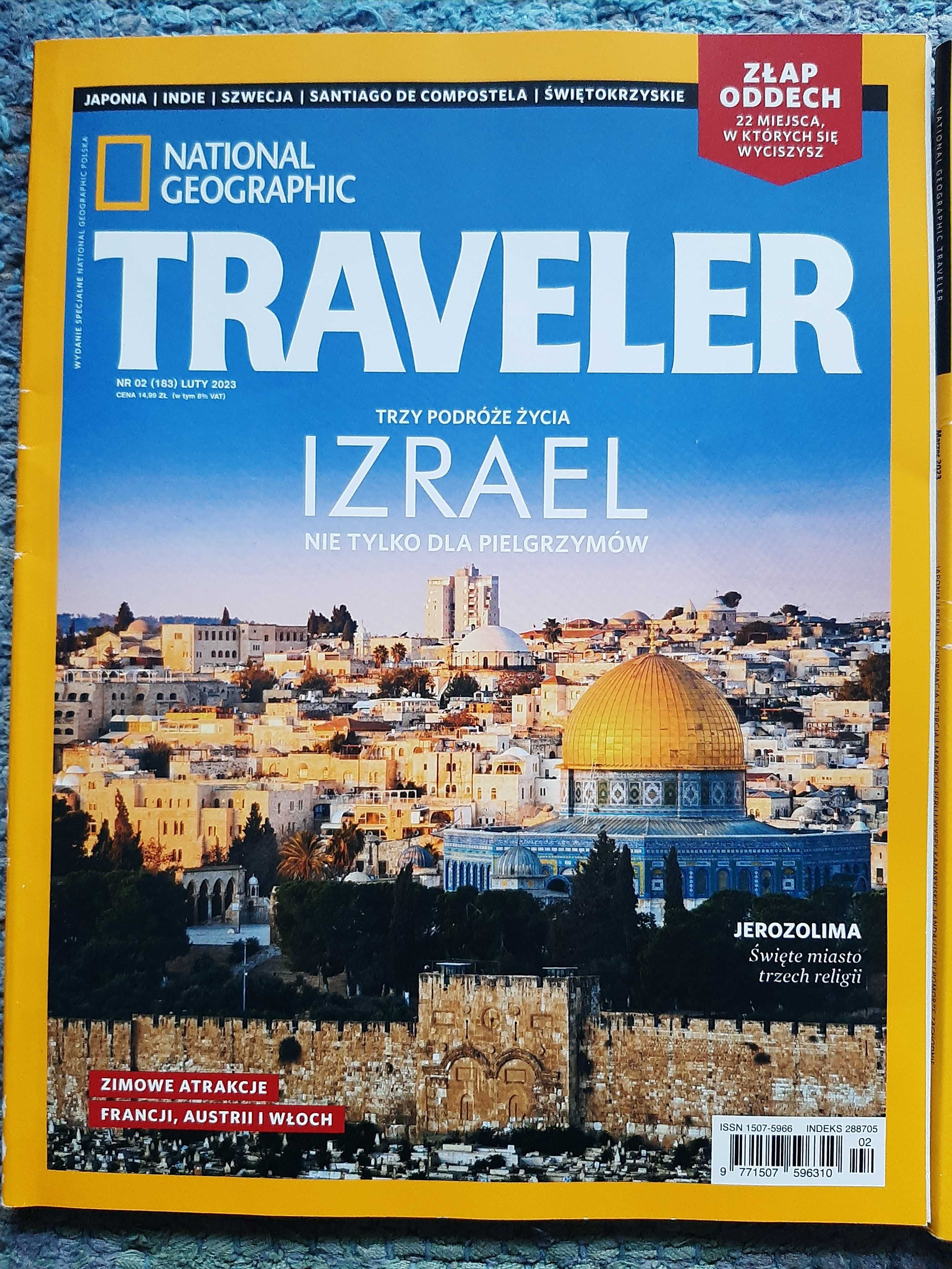 "Traveler" numer z 2023r. "Izrael"