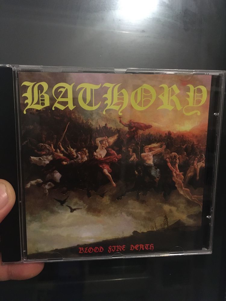 Cds Bathory -HammerHearth, Blood on ice, Blood Fire Death