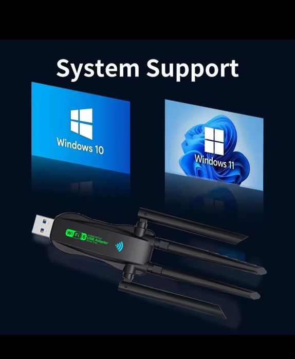Adaptador USB WiFi + Bluetooth