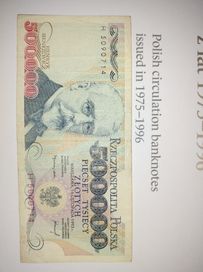 Banknot 500.000 zł prl