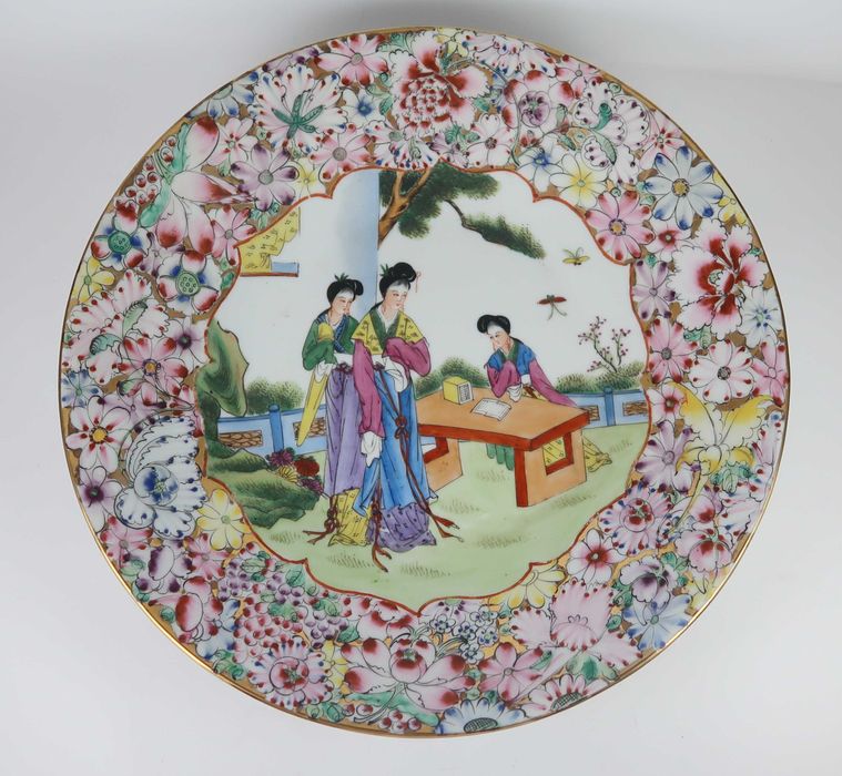 Grande prato porcelana da China 36 cm