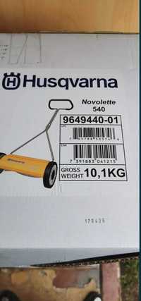 NOWA Kosiarka ręczna bębnowa do trawy Husqvarna Novolette 540 Kosiarka