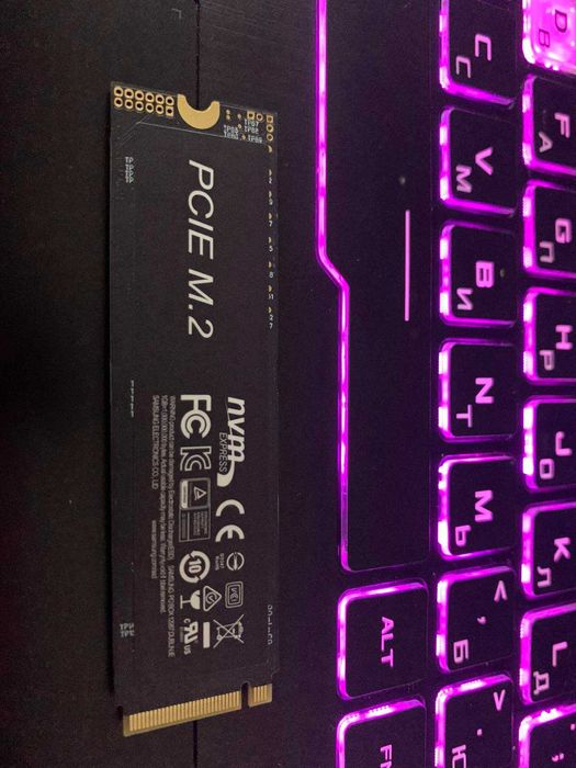 Ssd m2 NvME PciE 2080Pro 2tb Новий