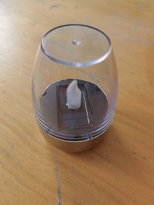 Świece słoneczne LED bezpłomieniowa ładowalna lampka wodoodporna