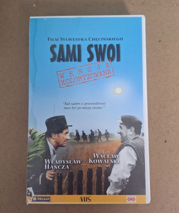 Kaseta VHS - Sami Swoi - kolor.