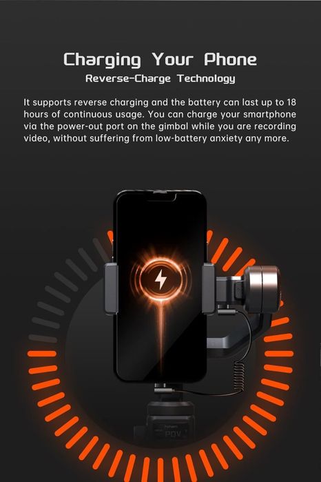 ESTABILIZADOR para TELEMOVEL Hohem iSteady M6 gimbal