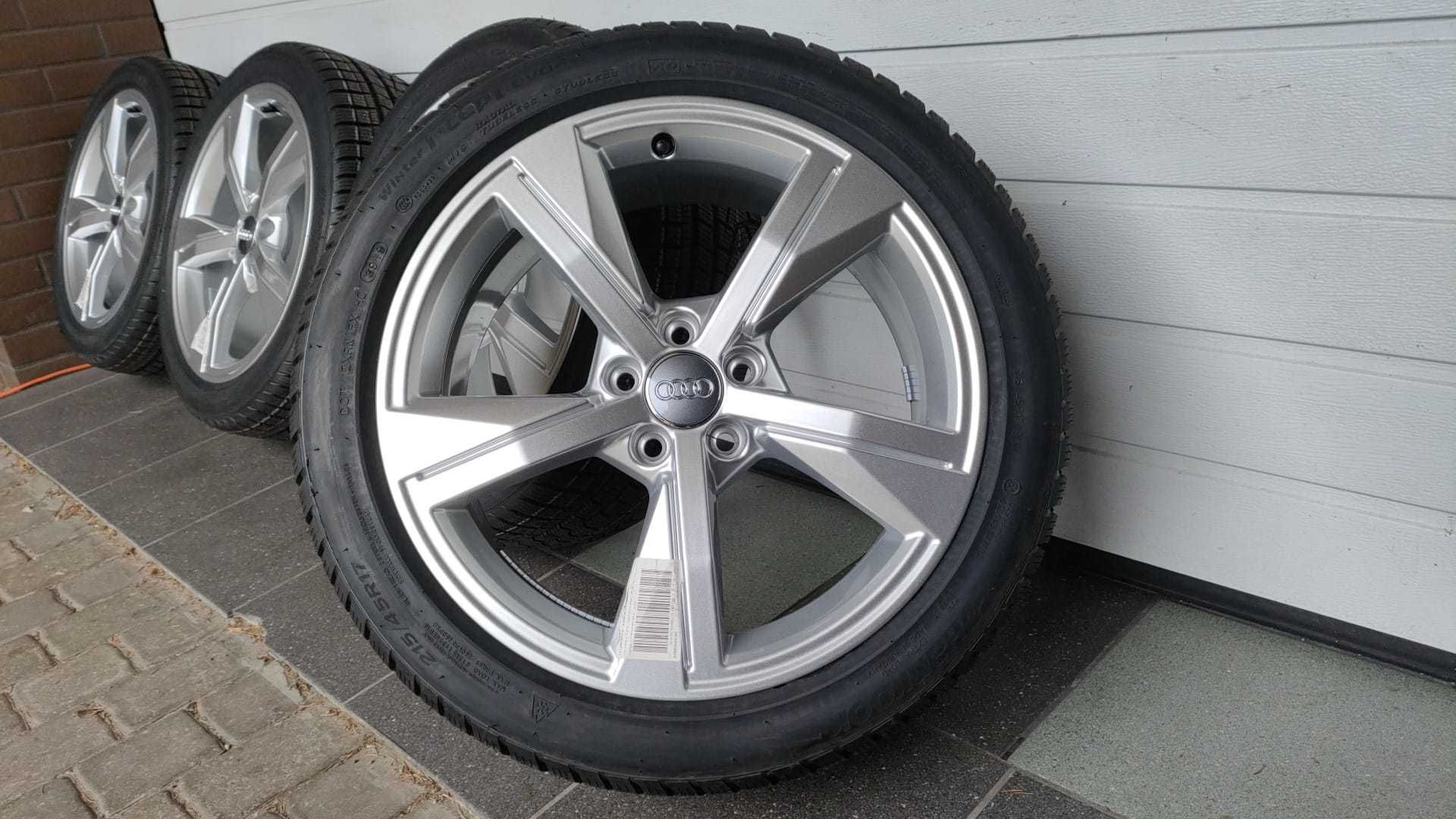 Koła Audi A1 Vw Seat Skoda 17"5x100 opony zima 215/45/17 (OL1482)