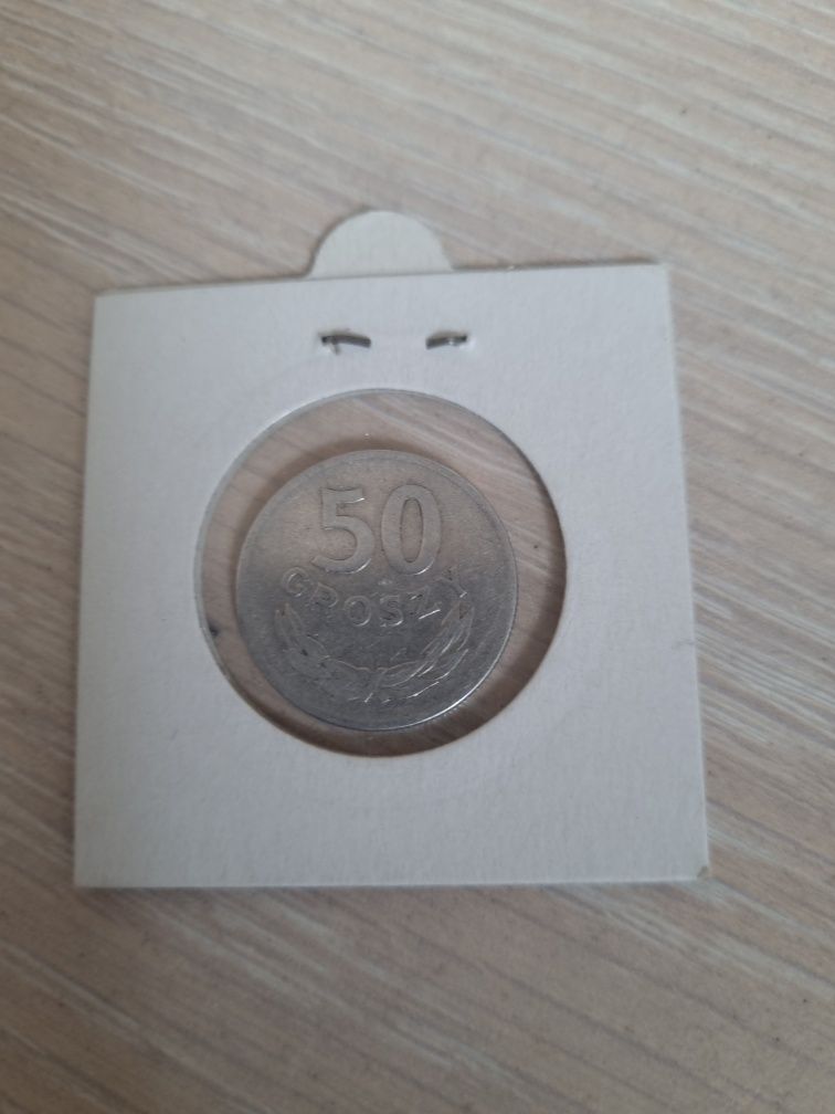 Moneta 50 groszy 1957 rok PRL