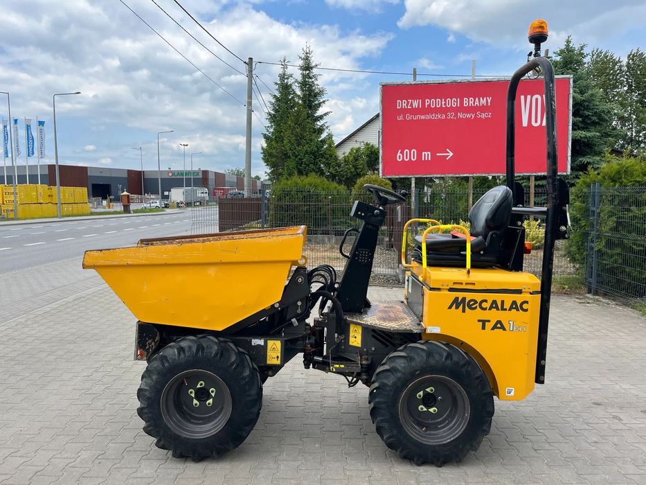 Mecalac TA 1eh  Wozidło terenowe budowlane 4x4 wysoki wysyp