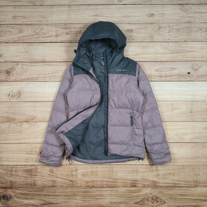 STORMBERG Kurtka Damska Puchowa Logowana r. XS/S