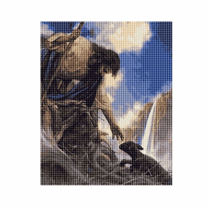 Diamond painting haft diamentowy  -  Jezus (14079)