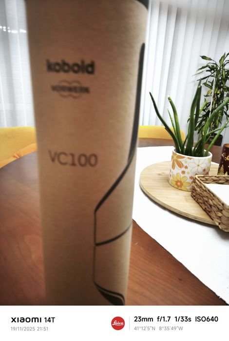 Aspirador de migalhas kobolt ( vorwerk)