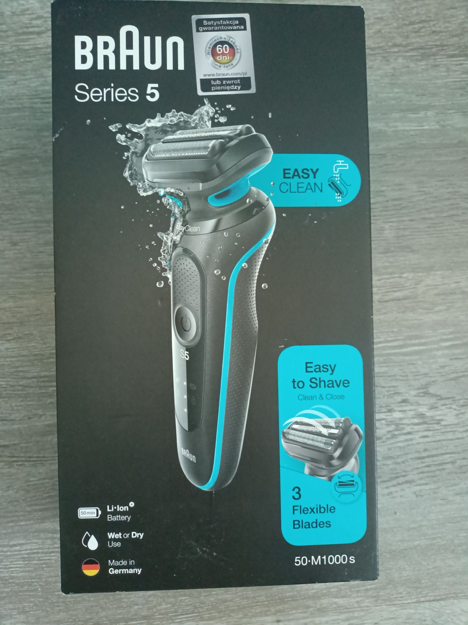 Golarka Braun series 5 oraz Philips series 5000