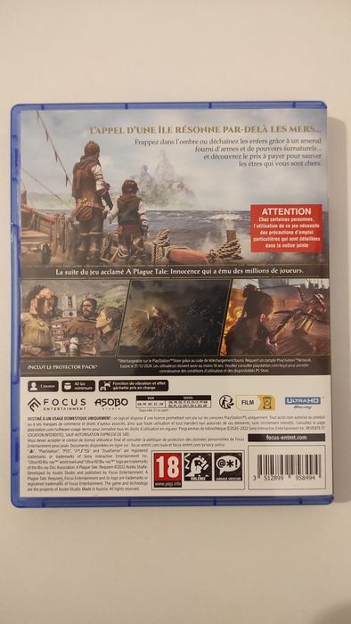 Jogos PS5 A Plague Tale Requiem