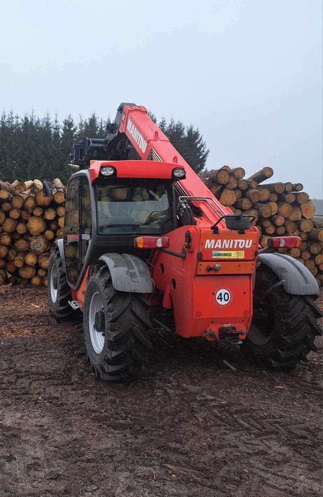 Ładowarka teleskopowa Manitou 735-120 turbo jcb