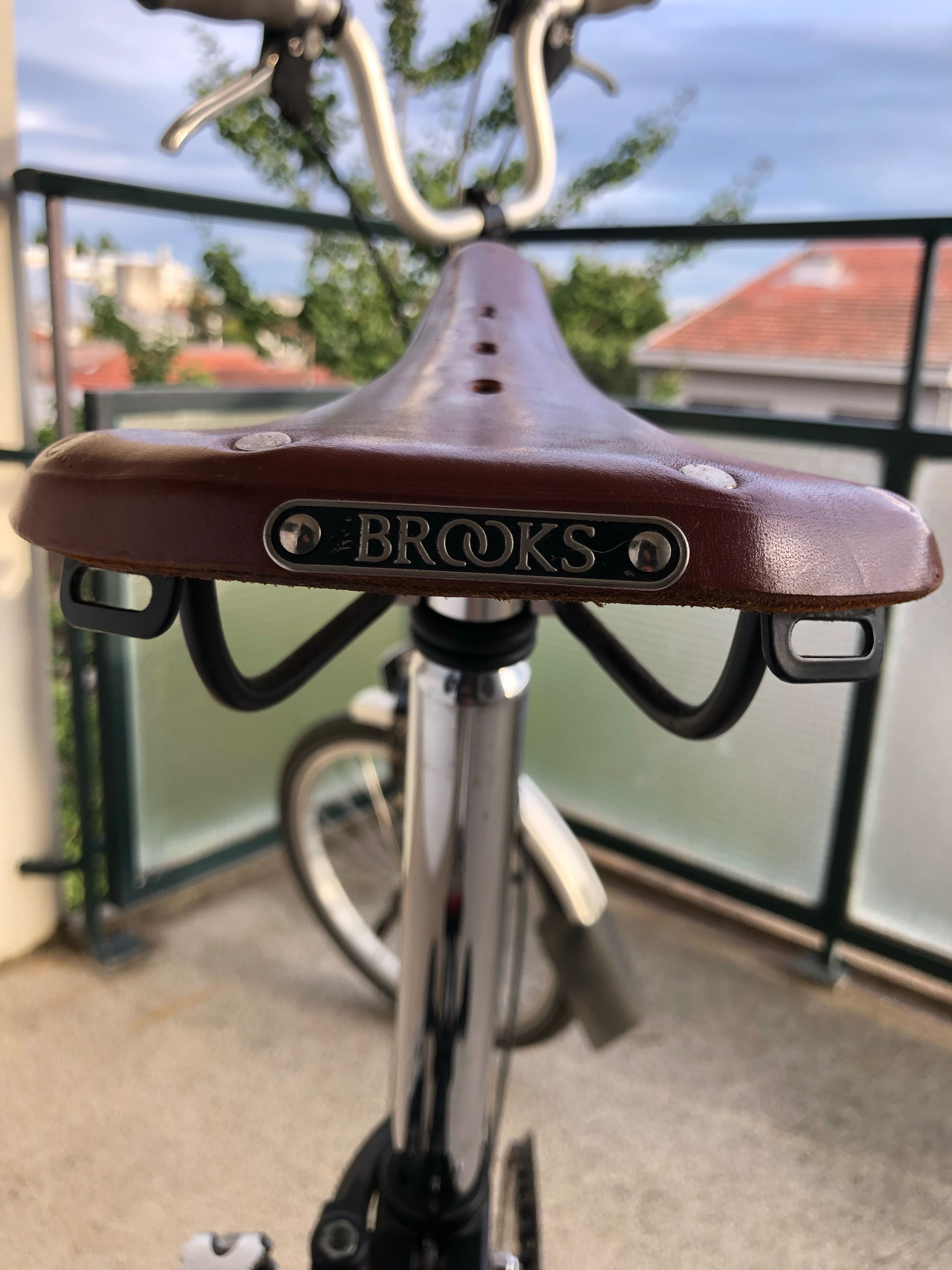 Bicicleta Brompton — Preta