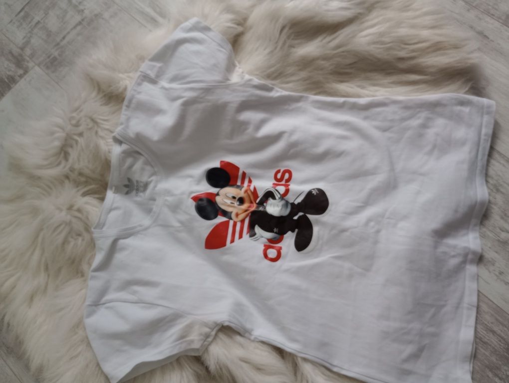 Bluzka Adidas myszka Mickey Miki rozmiar XL