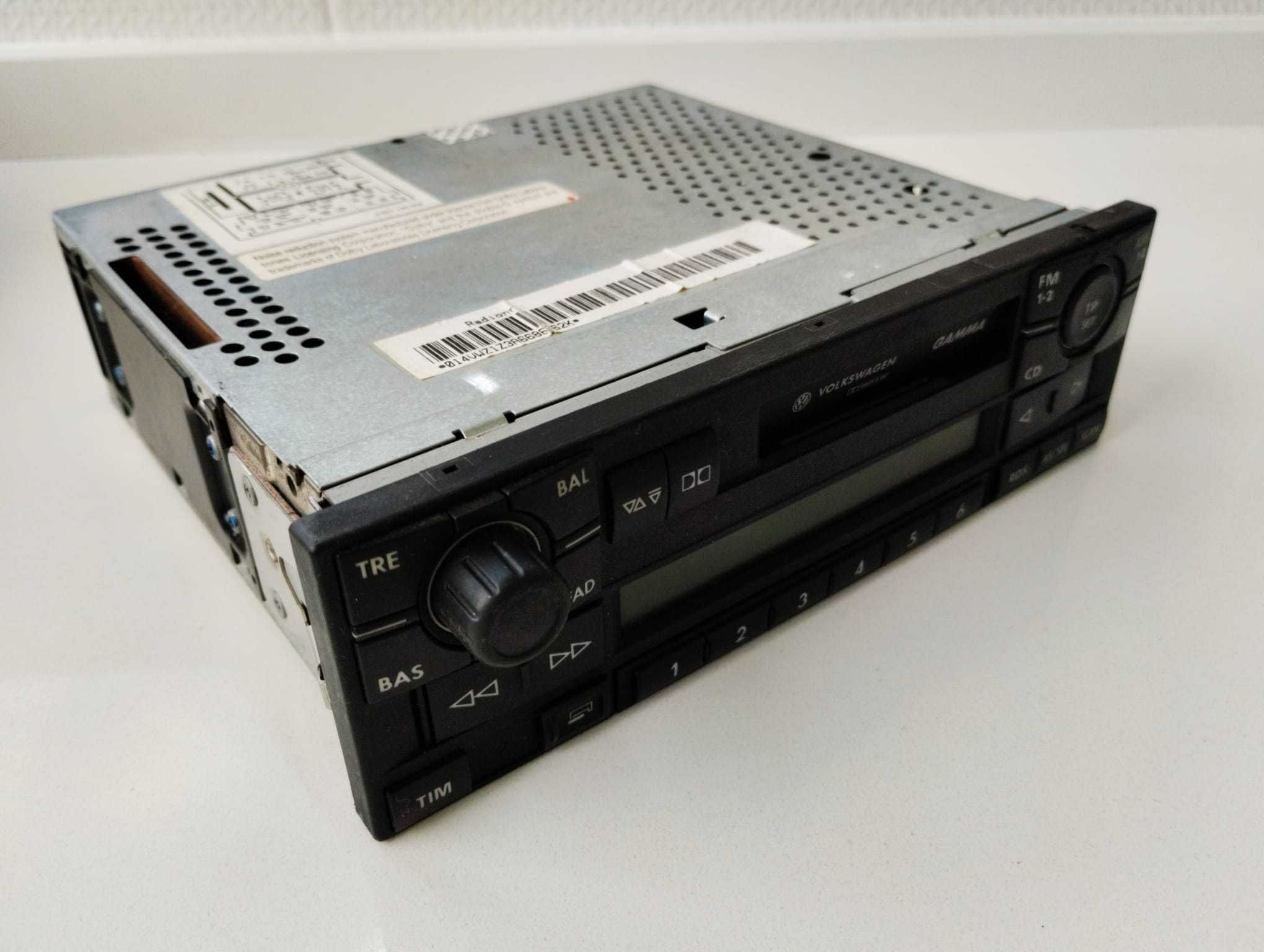 Rádio Volkswagen Gamma Original com leitor caixa de 6 CD's incluído