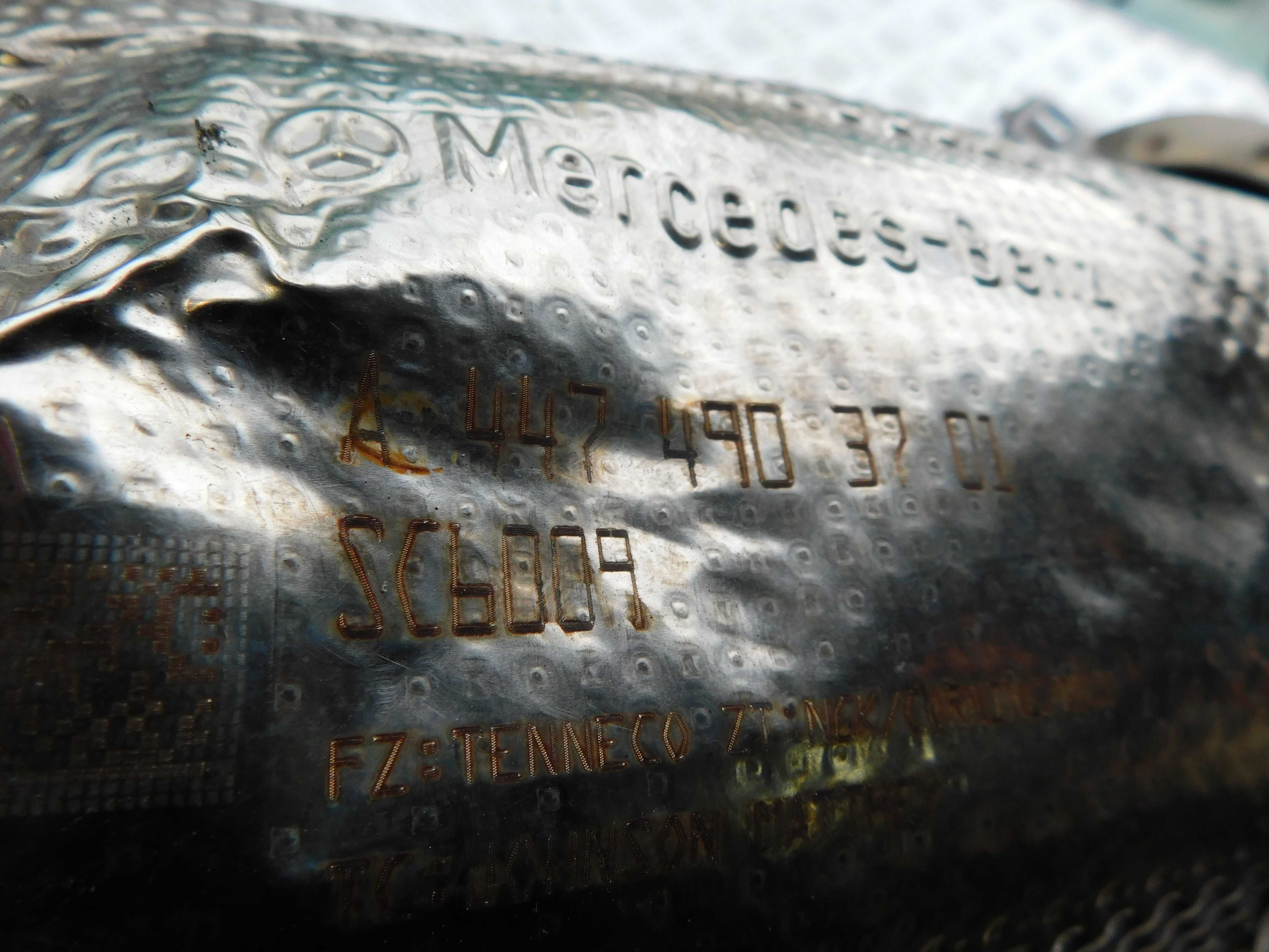 Mercedes VITO VIANO W447 2.0 katalizator dpf uszkodzony
