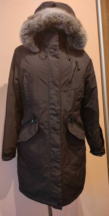 Czekoladowa damska kurtka Skag