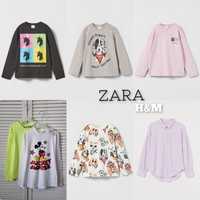 Zara кофта реглан топ рубашка 116, 122,134,140,146,15,158,164