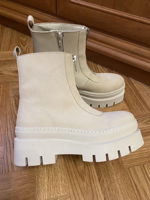 Ботінки шкіряні,ботінки,39-40,кожа,zara,geox,Timberland,тракторна