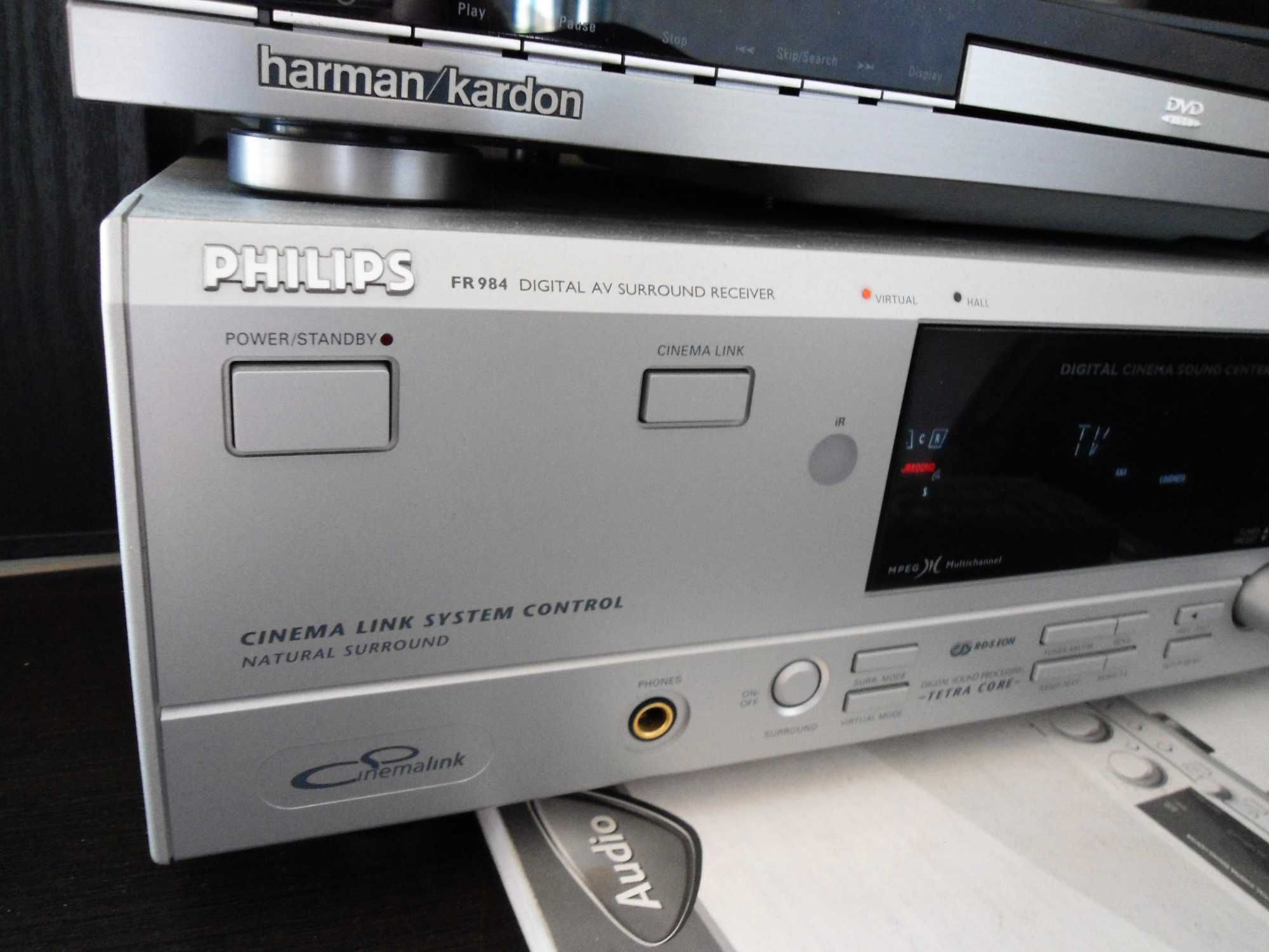 Philips FR984 amplituner kina domowego z pilotem