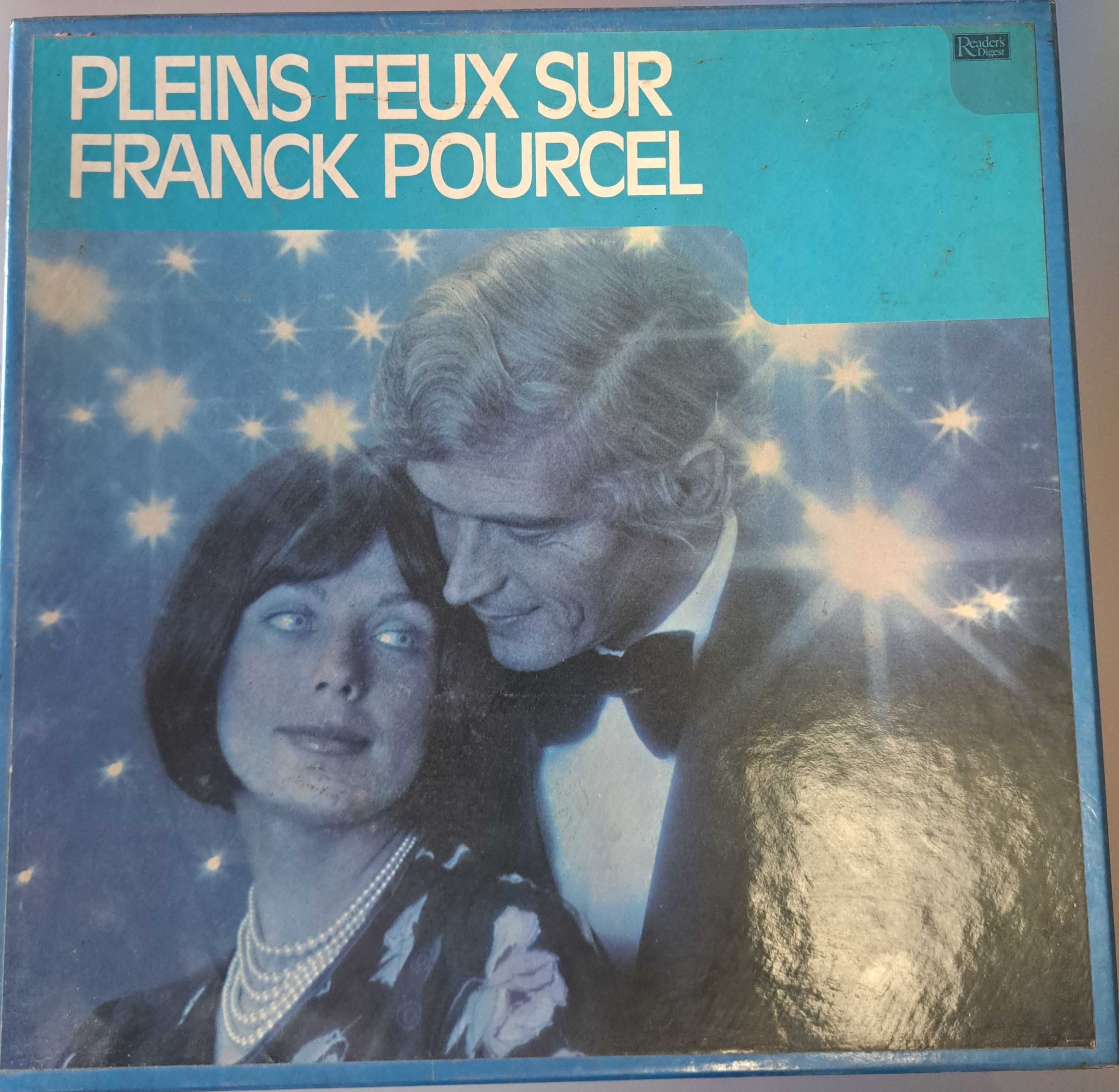 Caixa com 8 discos vinil LP -  "FRANK POURCEL"