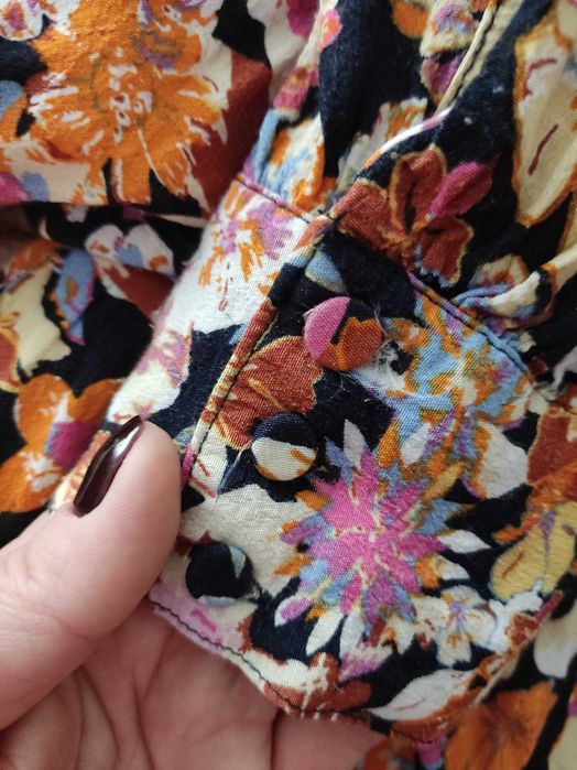 Sukienka wiosenna midi YAS rozmiar M