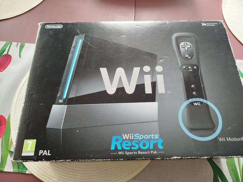 Zestaw Wii model RVL-001 (EUR) box