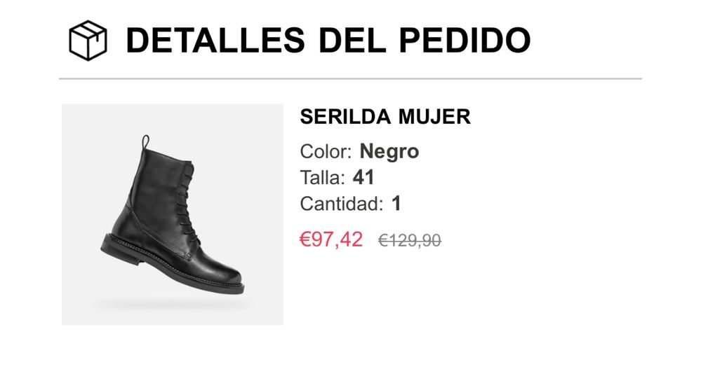 Botas Geox nuemro 41