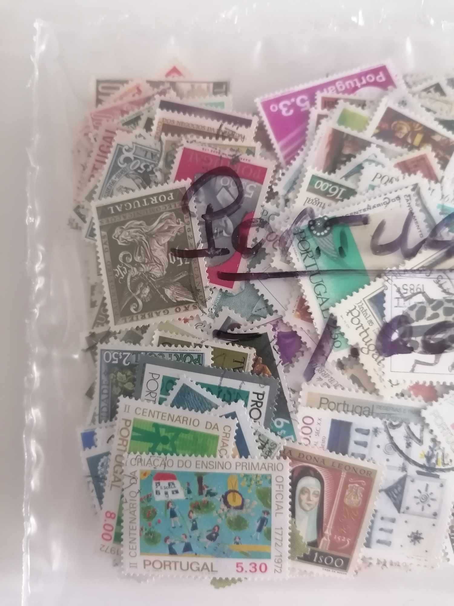 Lote de 1000 Selos de Portugal