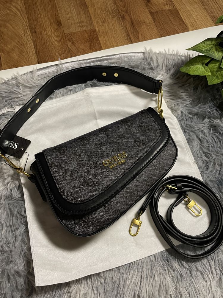 Жіночка сумка Guess сідло, сумка гес жіноча, сумка guess