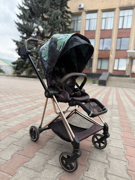 Коляска дитяча візок cybex mios platinum прогулянковий