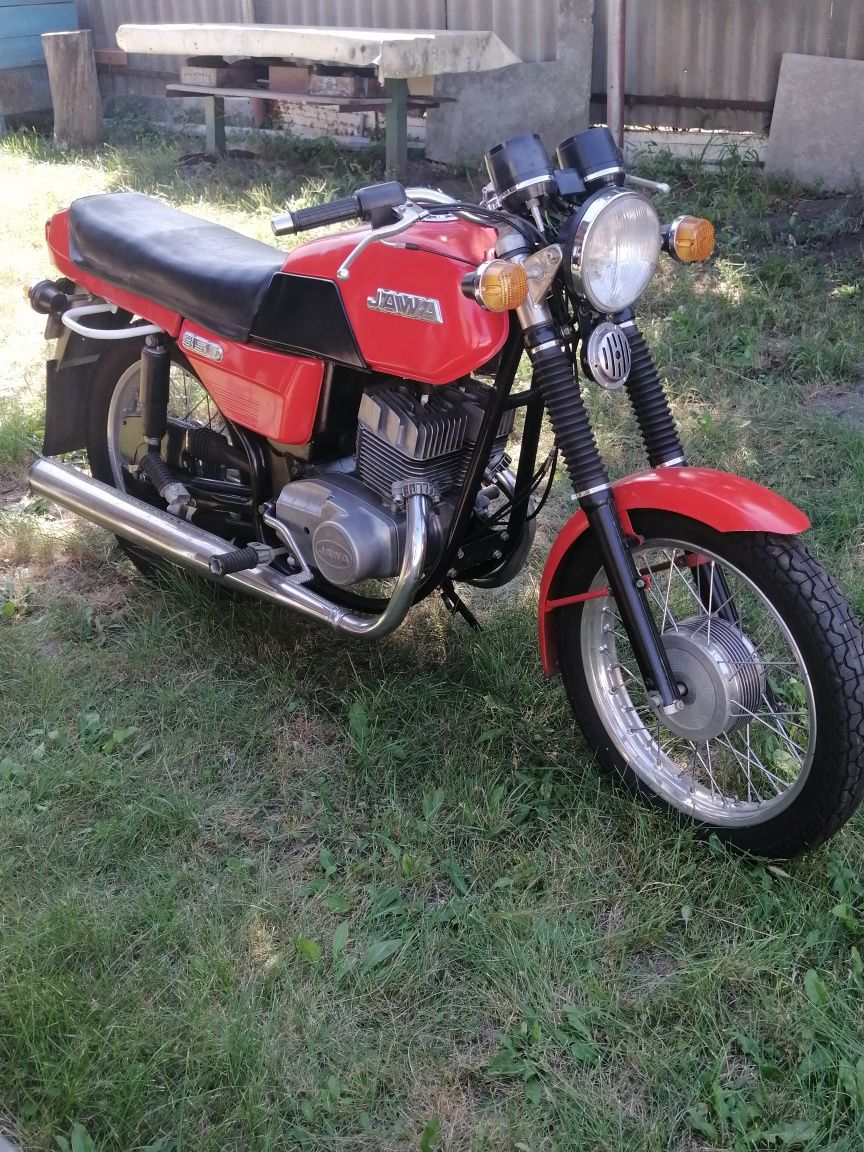 Продам мотоцикл ЯВА 350 12 в