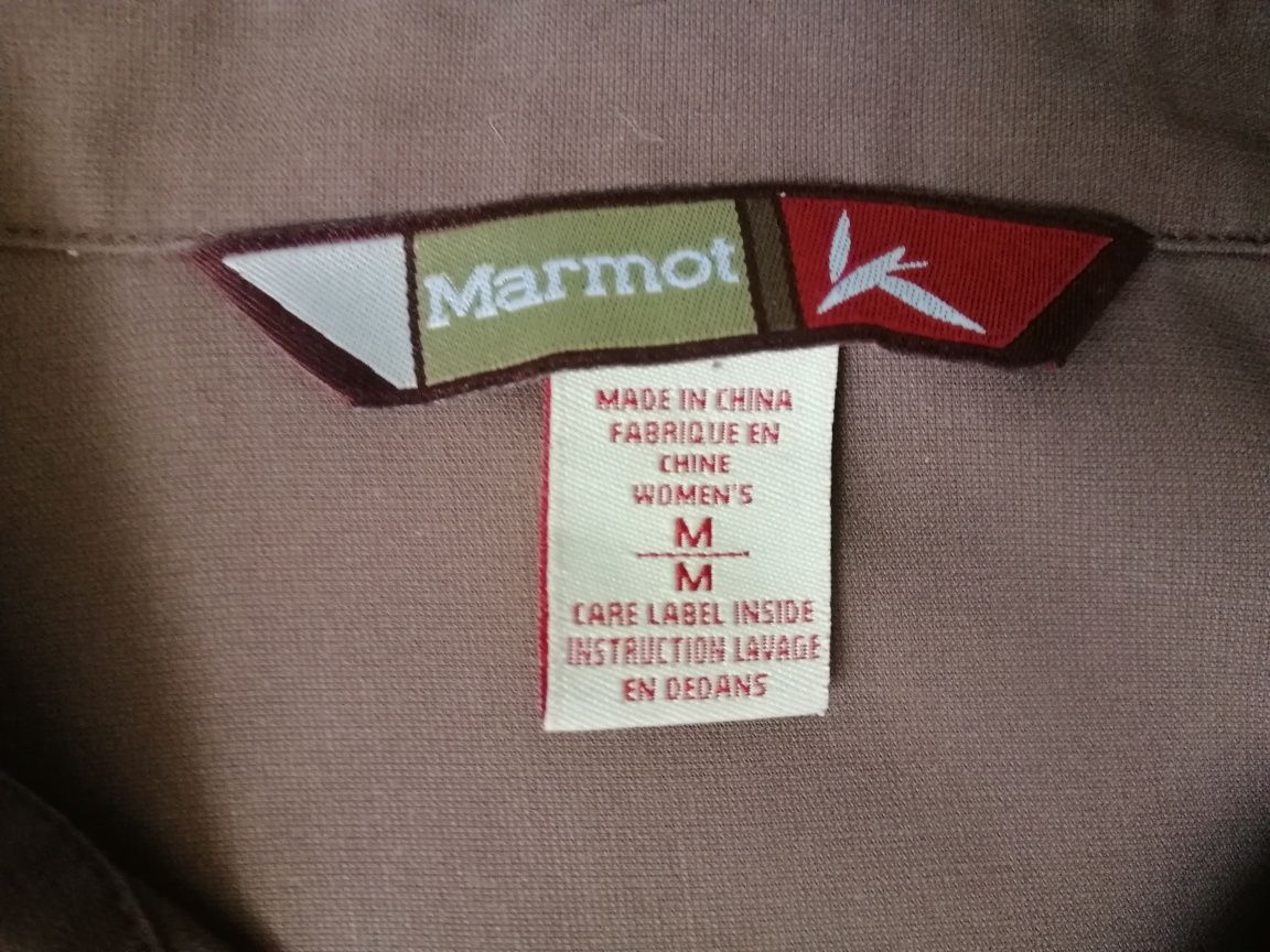 Сорочка шведка Marmot шоколадного кольору