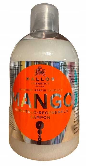 Kallos szampon 1000ml Mango regeneracja nawilżenie