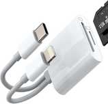 Czytnik kart pamięci 2in1 USB C i Lightning