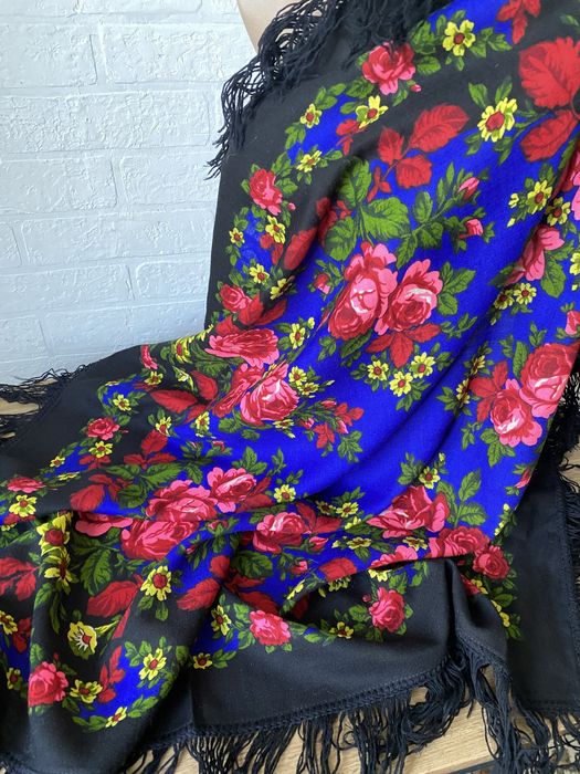 Шерстяной платок. Терновый платок. Кашемировая шаль.