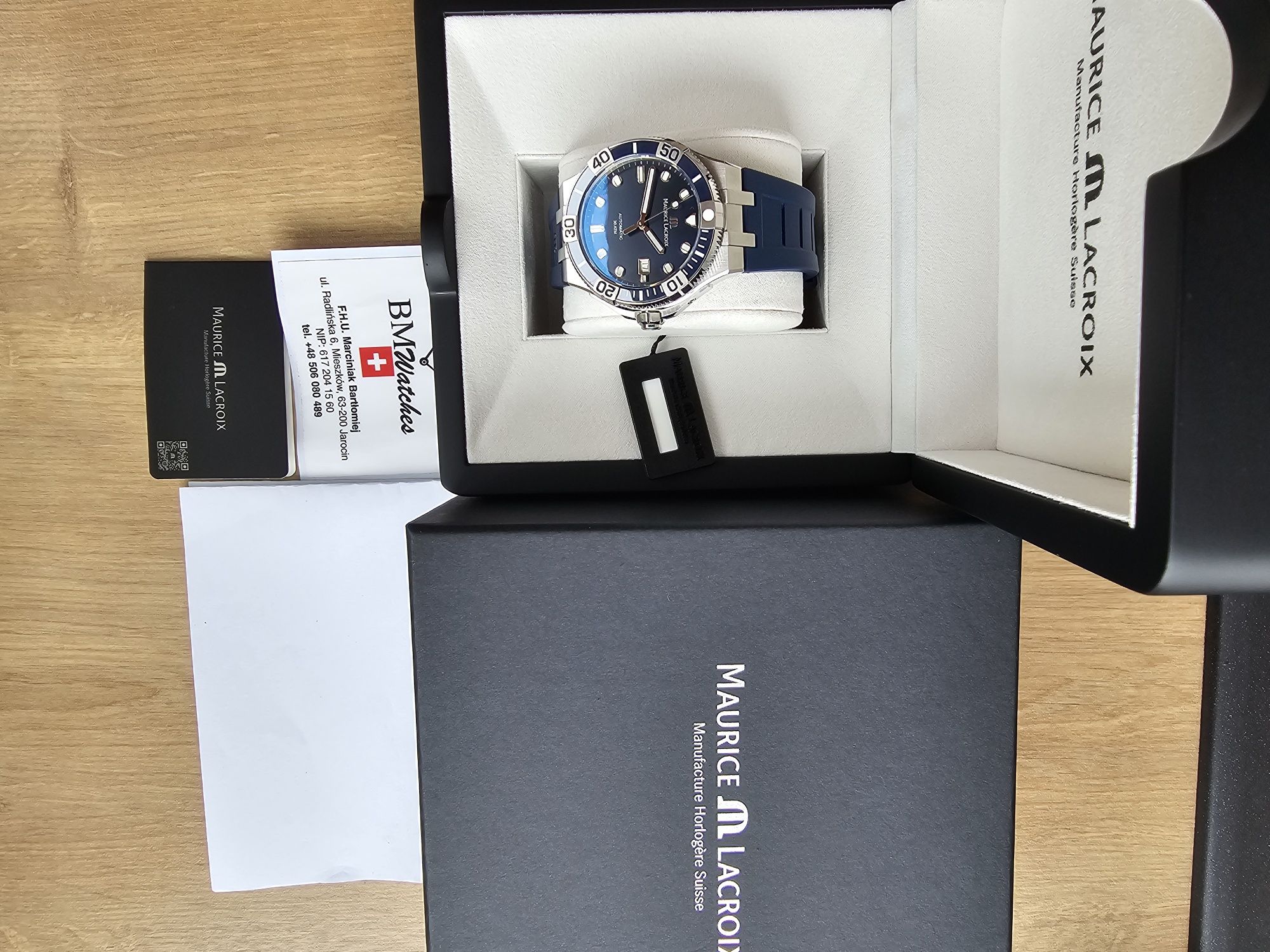 Maurice Lacroix Aikon AI6058 Automatic Nowy!!!