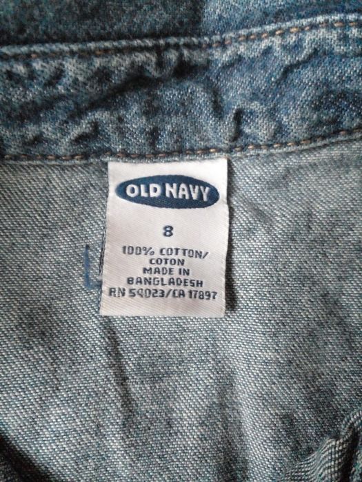 Сорочка джинсова для дівчинки