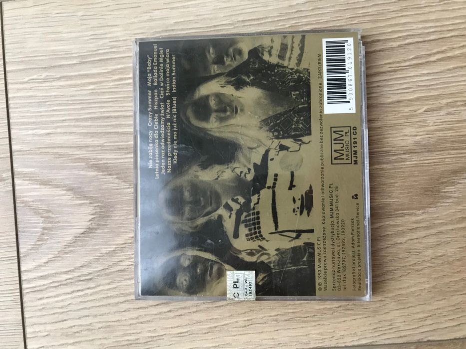 Stara płyta CD Album Wilki Przedmieścia 1993 Płyta hologram Oryginał